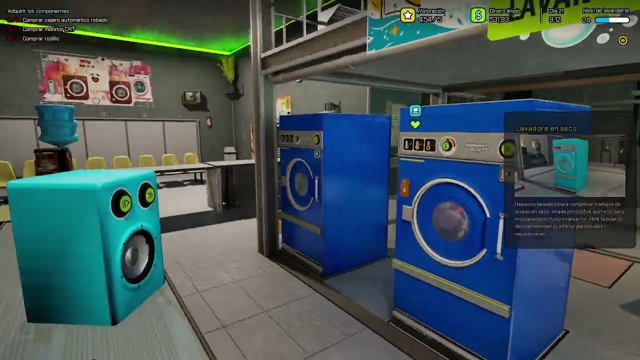 OTRO DIA EN LA OFICINA [ ¿LAVANDERIA o TAPADERA? ] LAUNDERING SIMULATOR #10