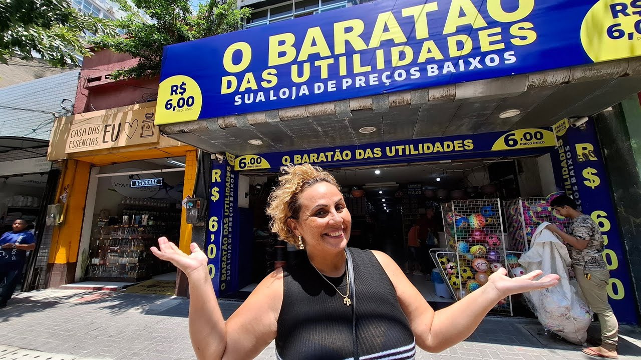 🤑 SOMENTE R$ 6.00 🤑ACHADINHOS NAS LOJAS DE PREÇO ÚNICO NO CENTRO DE FORTALEZA/BARATÃO DAS UTILIDADES