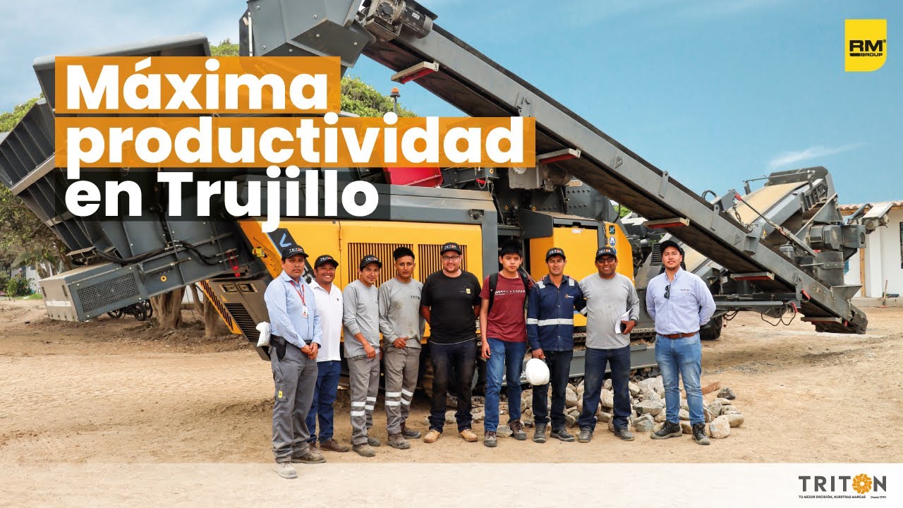 Triton Trading - Entrega de Trituradora Rubble Master
