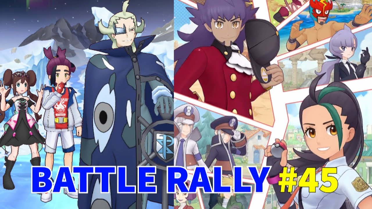 Battle Rally Run #45: Fighting and Unova Upgrade, 11,550 Points - Pokémon Masters EX