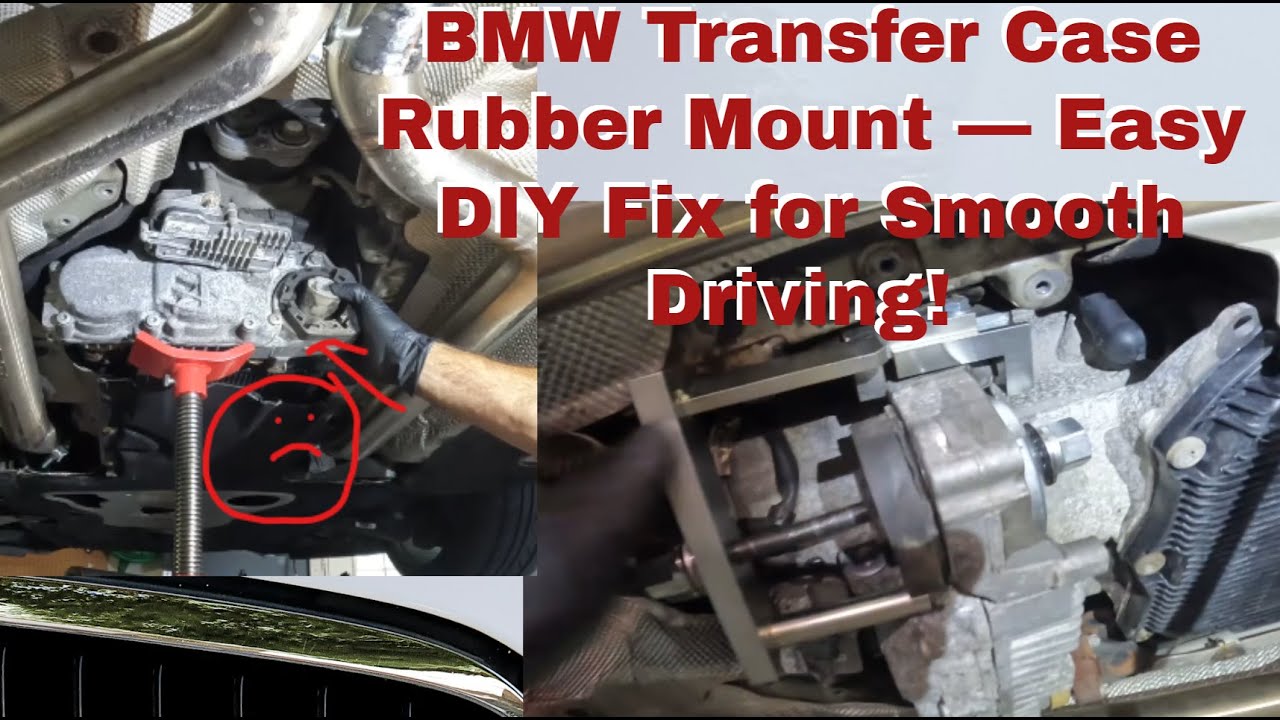 How to Replace a BMW Transfer Case Rubber Mount — Easy DIY Fix for Smooth Driving!