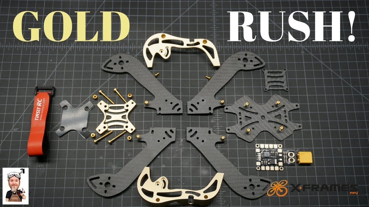 TinslyRC F50 Race/Freestyle FPV Frame 