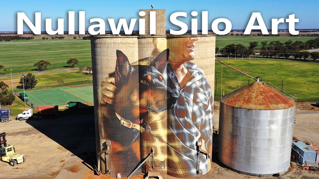 Nullawil Silo Art