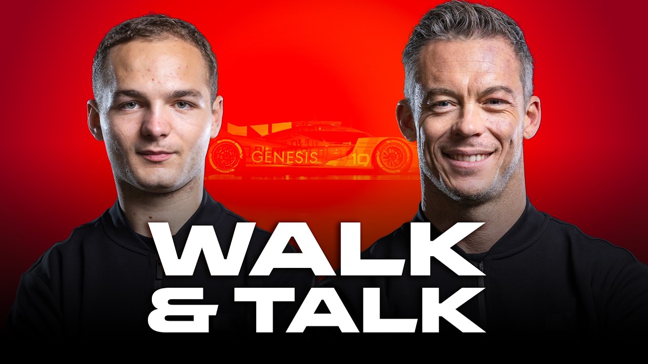 Walk and Talk with Andre Lotterer and Mathys Jaubert at ELMS Le Castellet