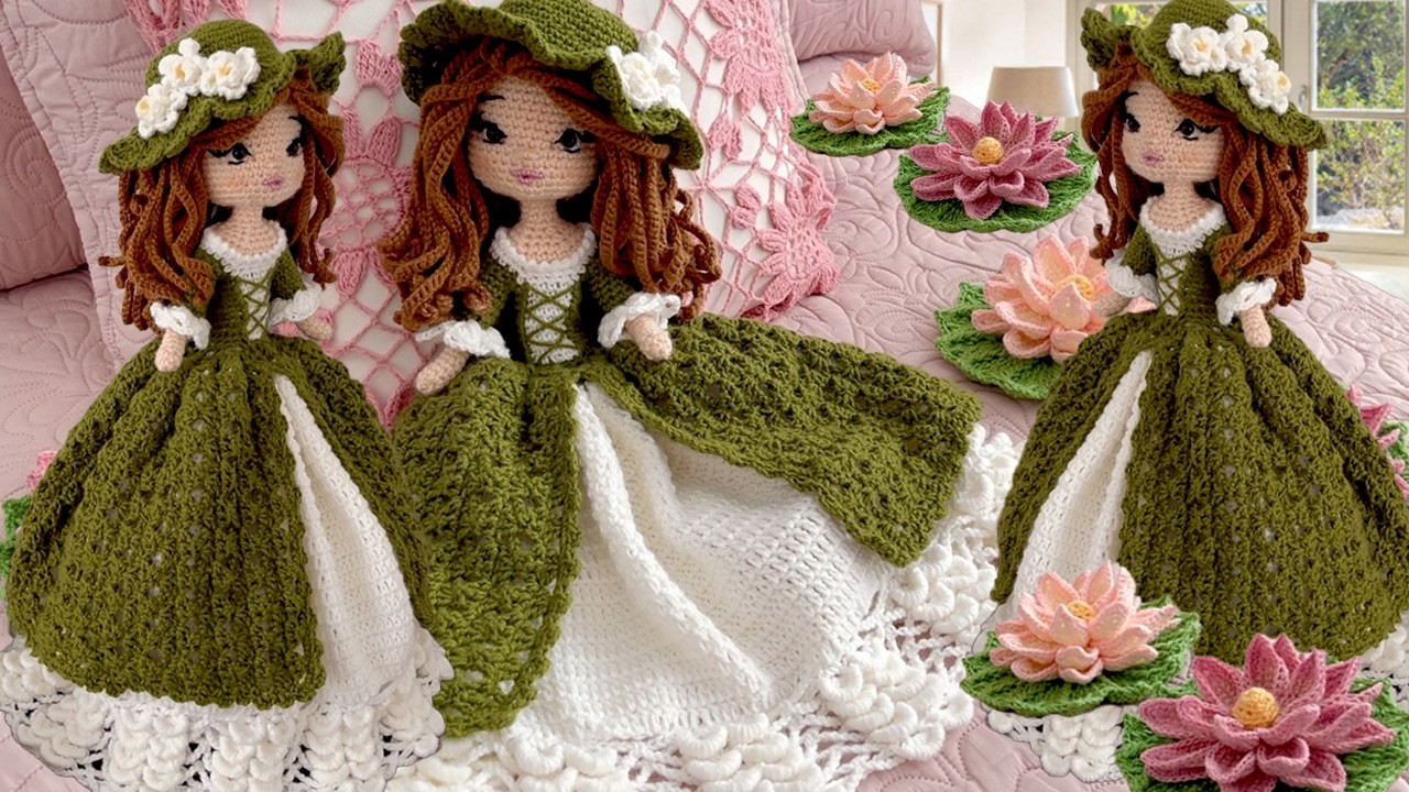 Estas Nuevas Muñecas a Crochet  las mas hermosas de Internet Ideas Geniales para Decorar Tu Cuarto