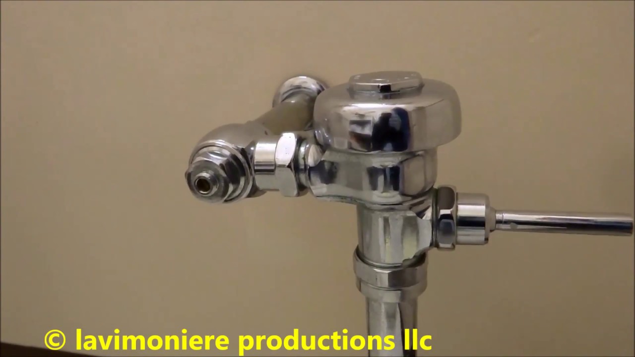 toilet keeps running ,flushometer style