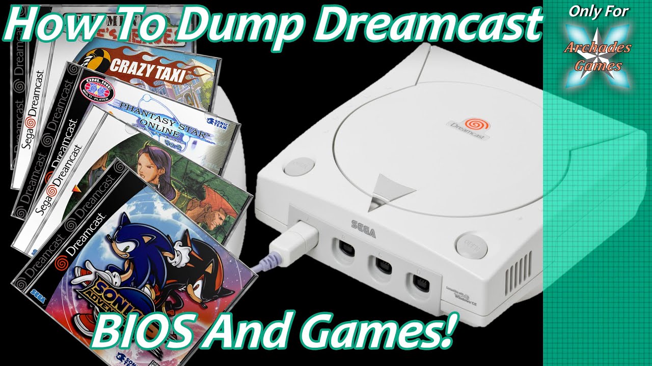 Как сделать дамп BIOS и игр Dreamcast для эмуляции — метод Dreamshell