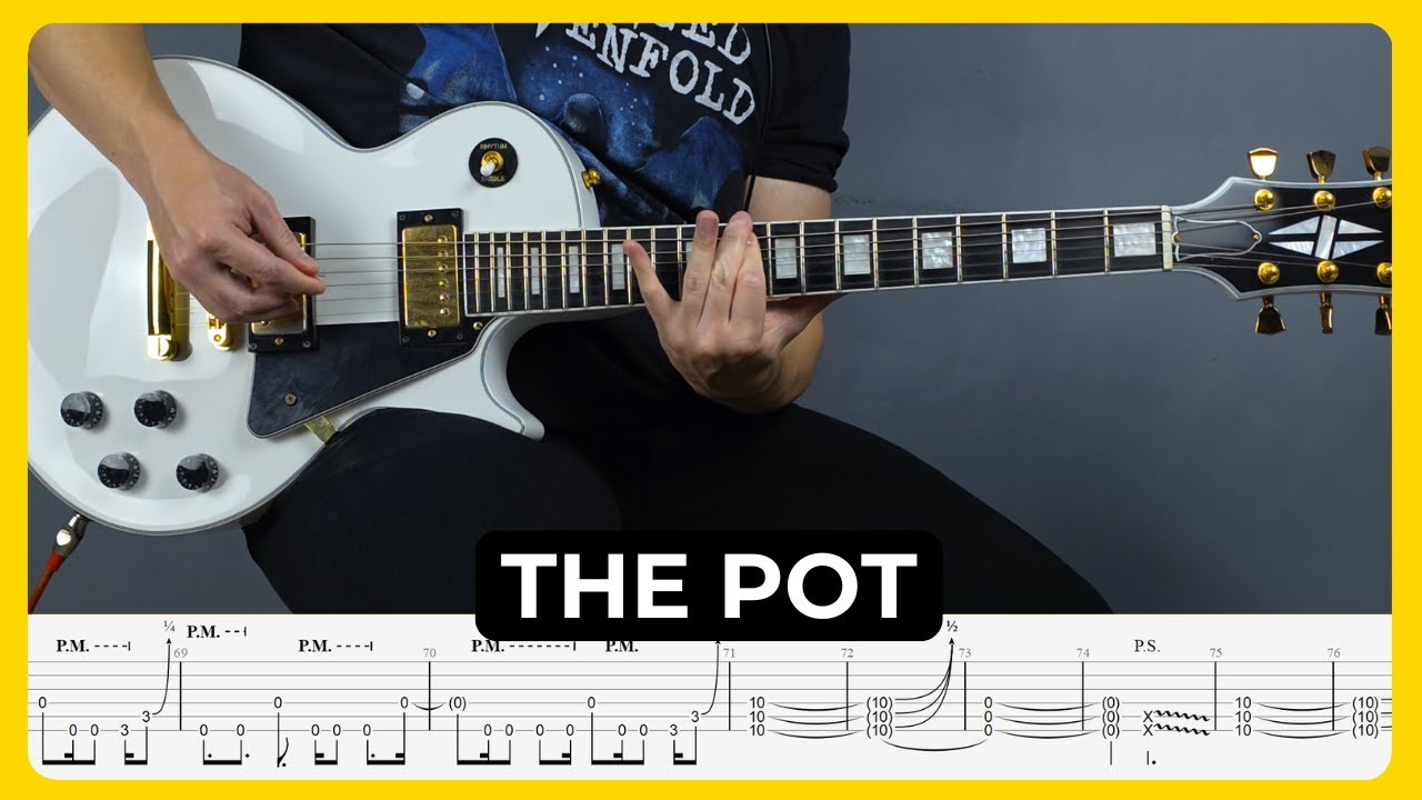 The Pot - Tool | Tabs | Guitar Lesson | Cover | Tutorial | All Guitar Parts