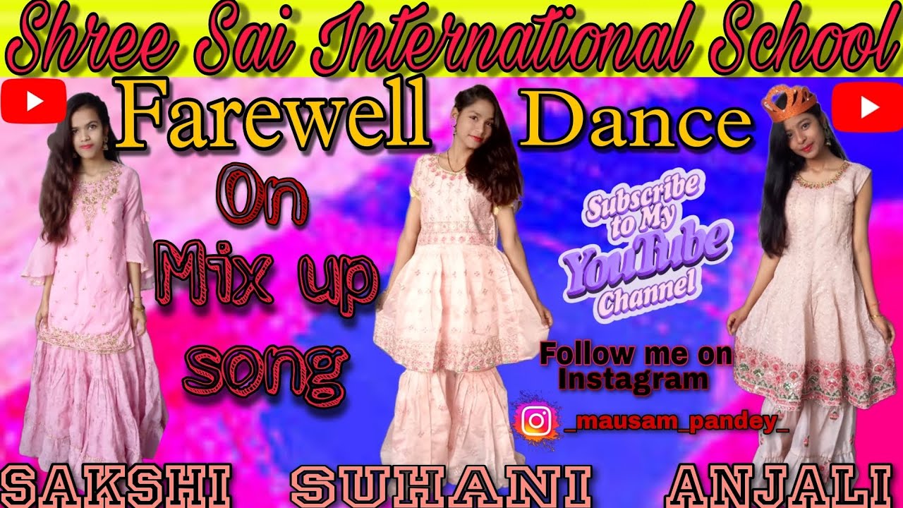 Farewell Dance by students of class-9||Shree Sai International School|| By:-Sakshi,Suhani and Anjali
