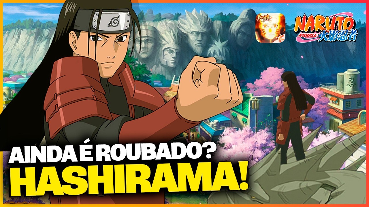HASHIRAMA, O DEUS SHINOBI NA RANQUEADA! Será que ainda está roubado? | Naruto Mobile