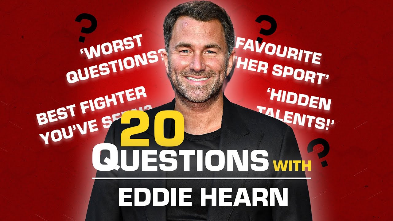 Eddie Hearn on the BEST FIGHTER he's seen and if two boxers could fight a bear | 20 Questions | ESPN