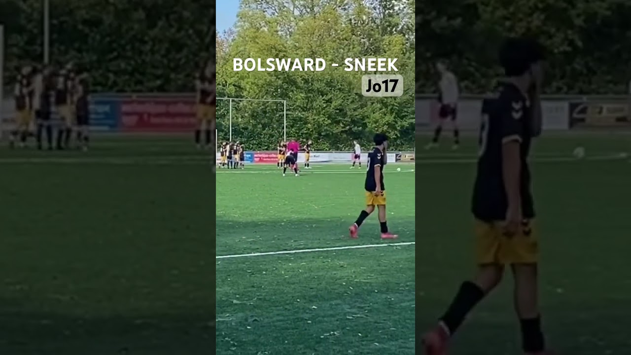 Goaltje voor Kyaro #goals #sneekwitzwart #jo17 #voetbal