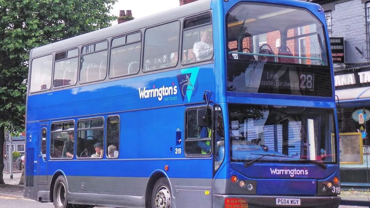 Voith Warrington Own Buses Volvo B7TL East Lancs Vyking 319 - PG04 WGY