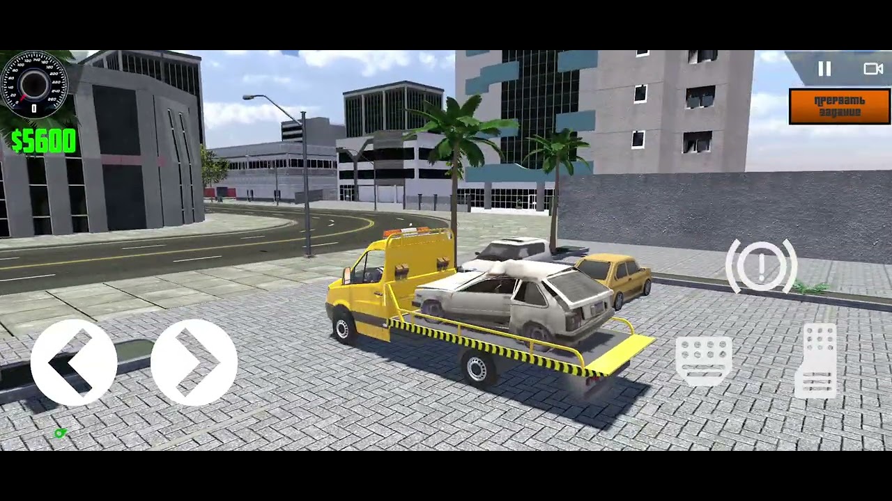 Driving Style City Game #drivingstyle #drivingsimulator #androidgames #volga #towtruck 