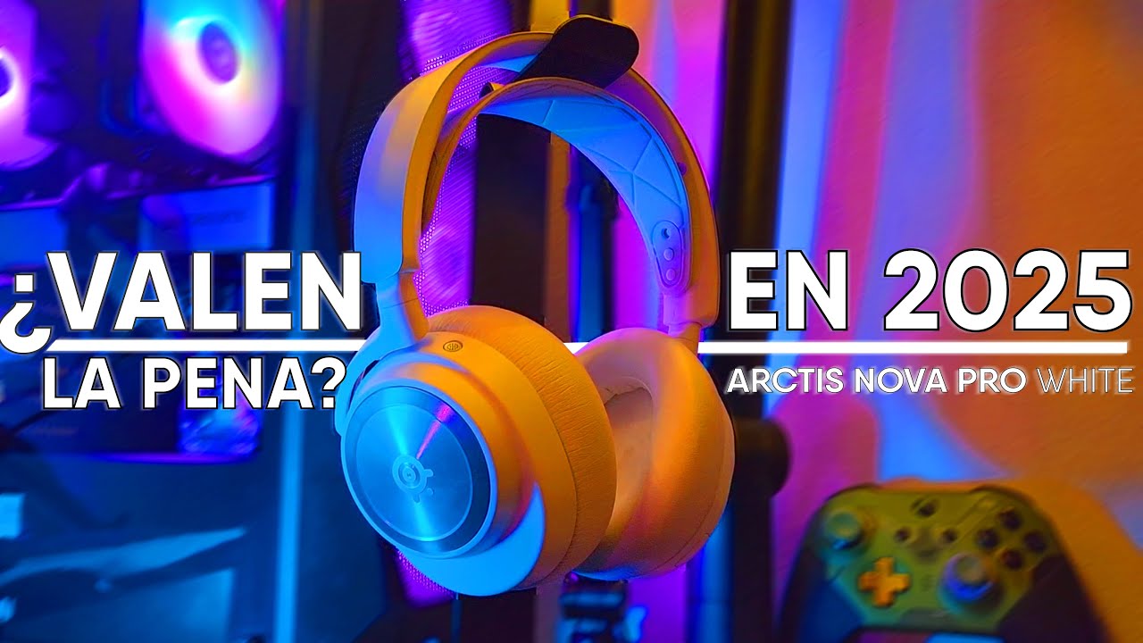 ¿Vale la pena en 2025? Todo sobre el SteelSeries Arctis Nova Pro White 🎧