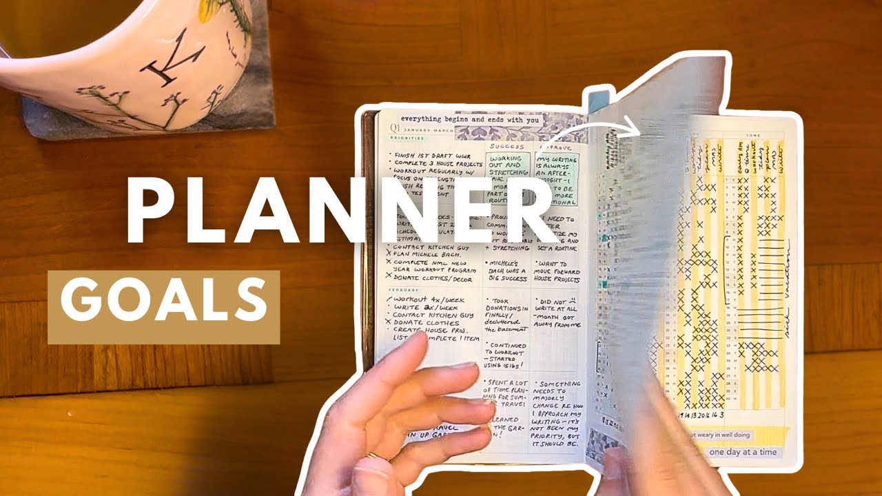Mid-Year Planner Check In + How I Track My Goals