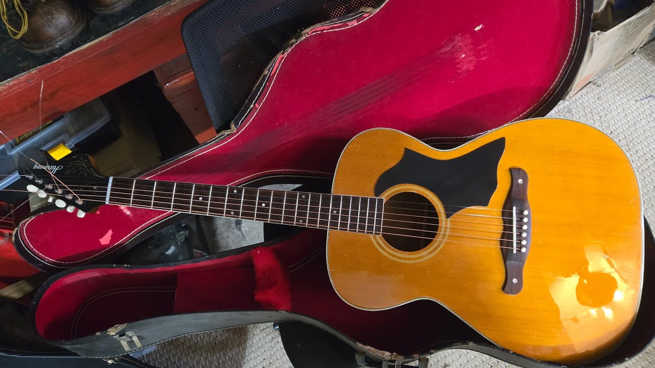 Harmony 181 with X-Brace Conversion and Journey EP001K Pickup