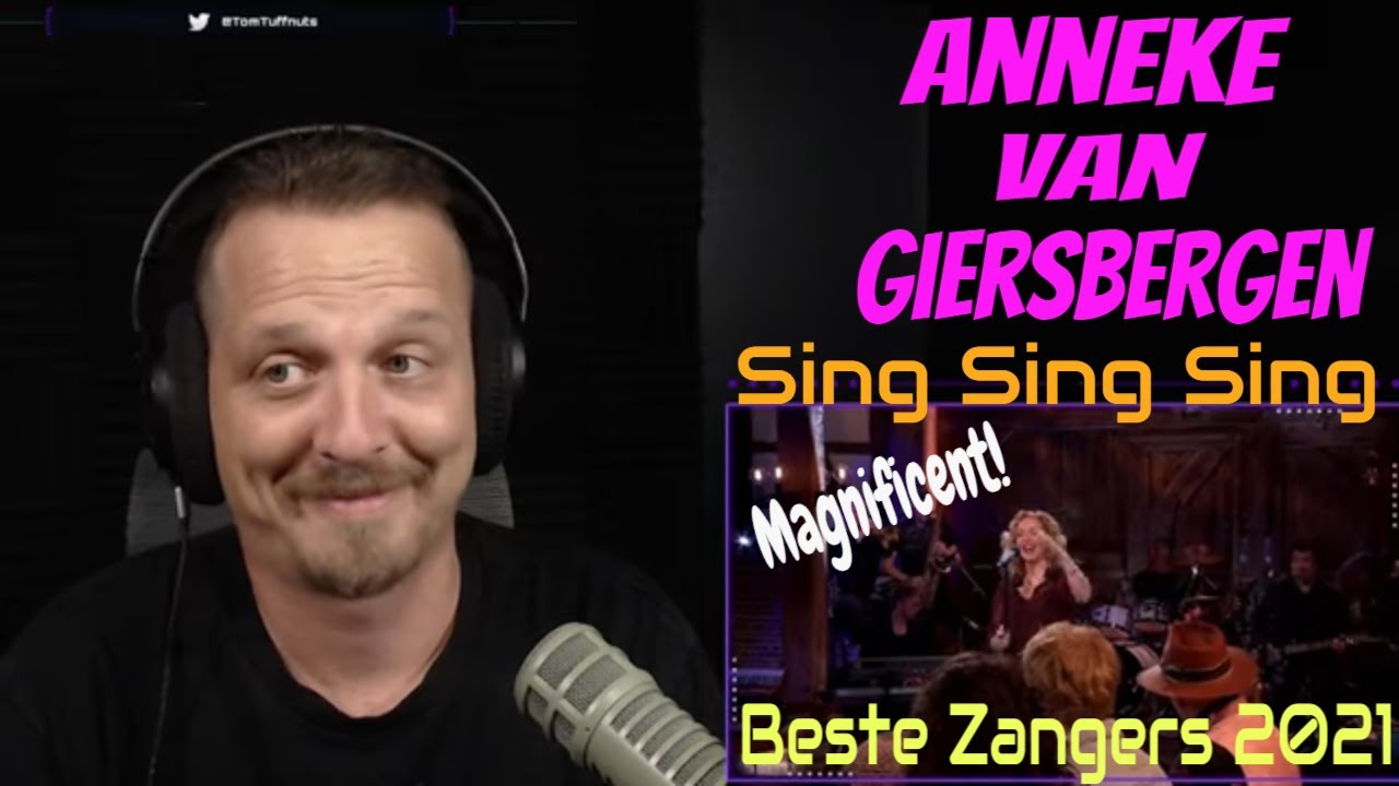 [Reaction] Anneke Van Giersbergen - Sing Sing Sing | Beste Zangers 2021 | TomTuffnuts Reacts