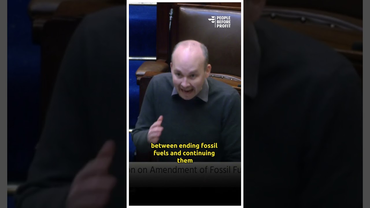Cutting through Greenwashing of COP28 - 13.12.23 [Paul Murphy TD]