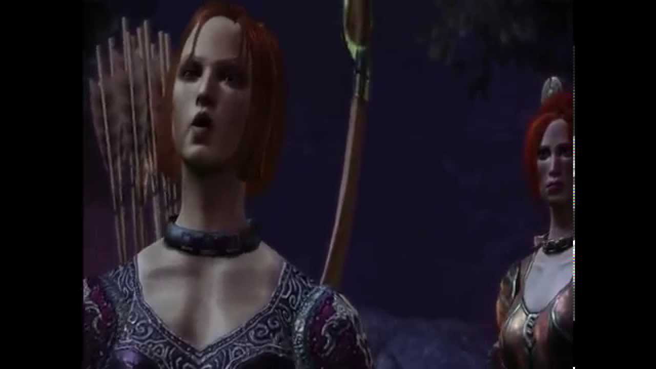Dragon Age Origins Leliana's Song Bard in Camp Pieśń Leliany Eng
