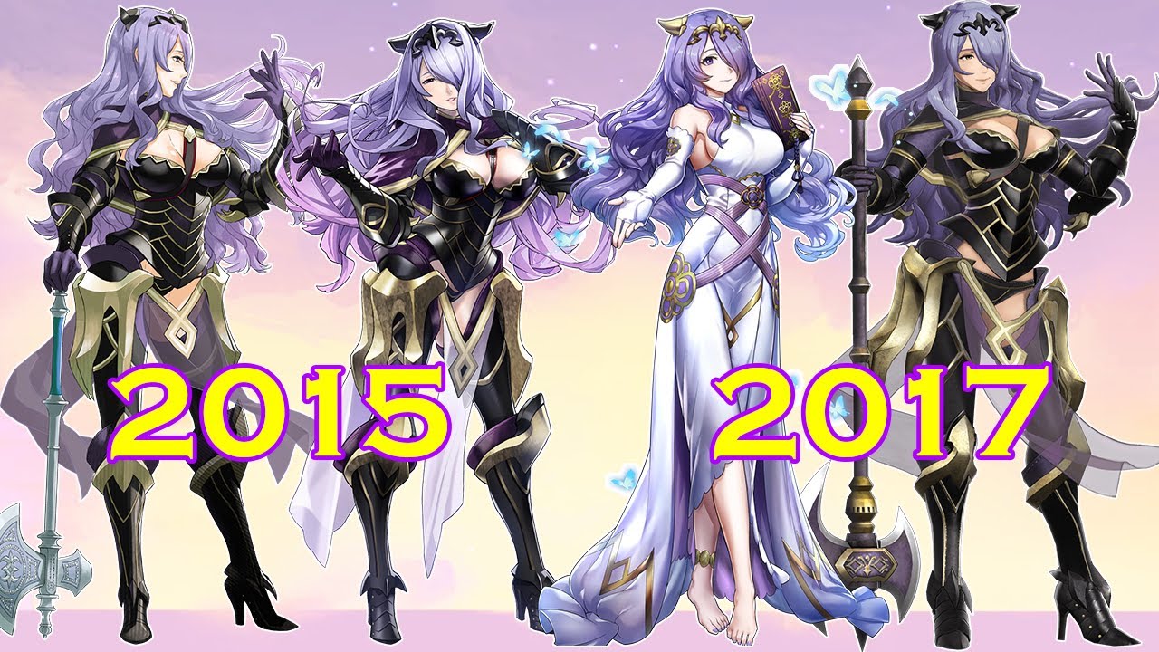 Evolution Of Camilla ( 2015 - 2017 )