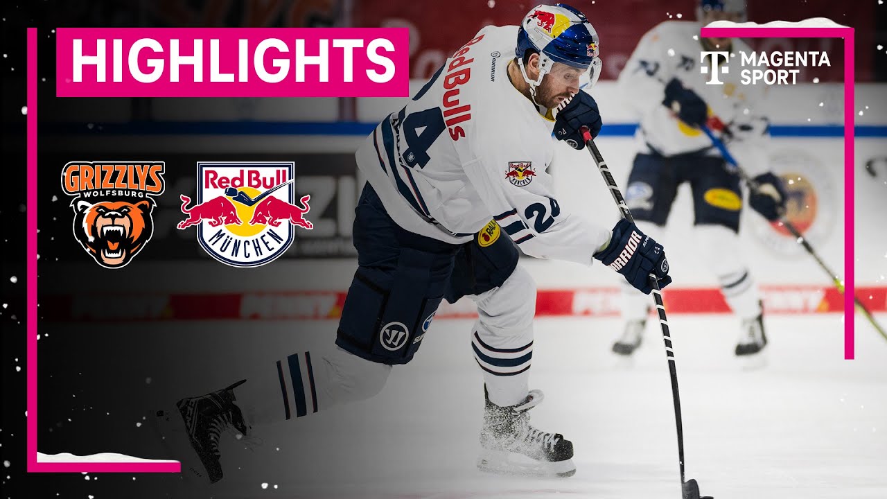 Grizzlys Wolfsburg - EHC Red Bull München | PENNY DEL | MAGENTA SPORT