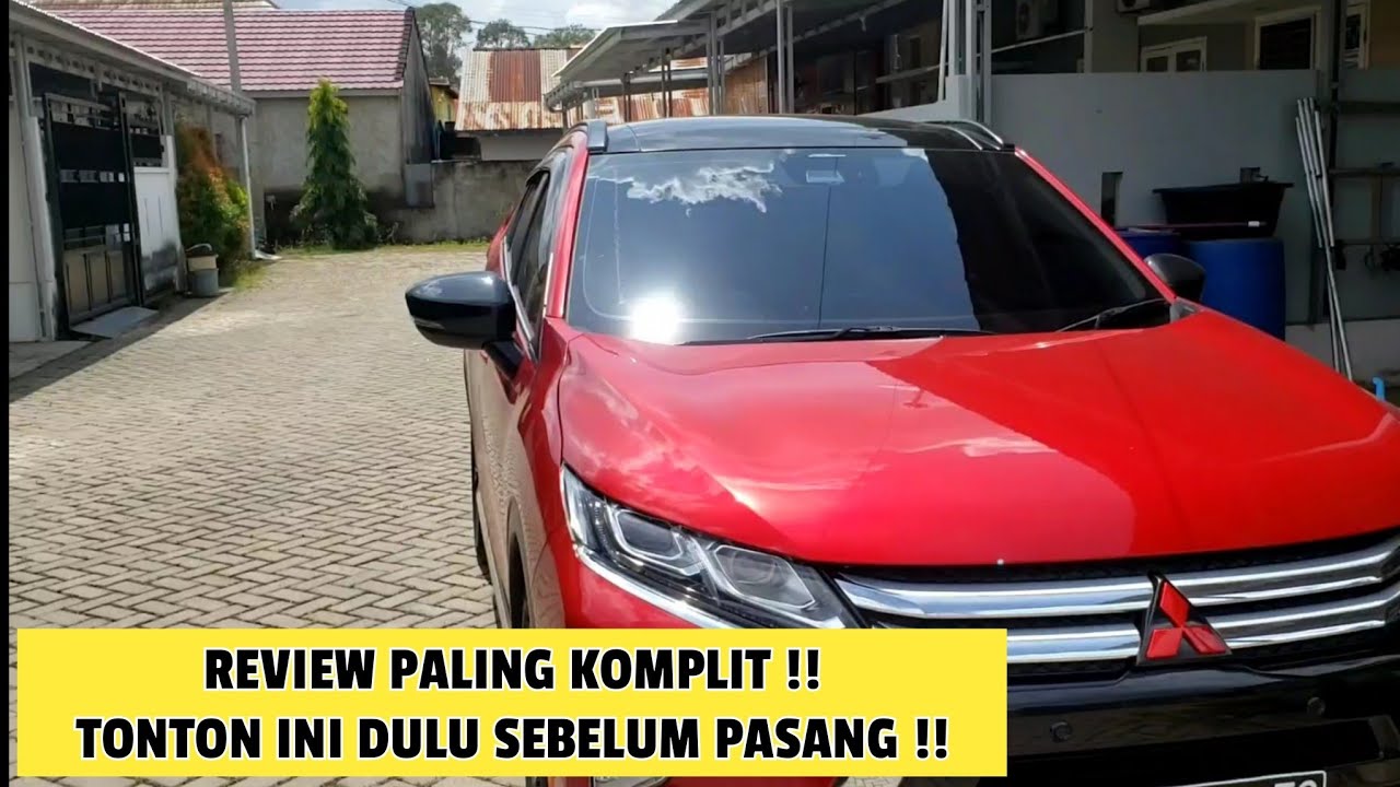 VLOG ECLIPSE CROSS #62 | Review Pemakaian Solar Gard Black Phantom