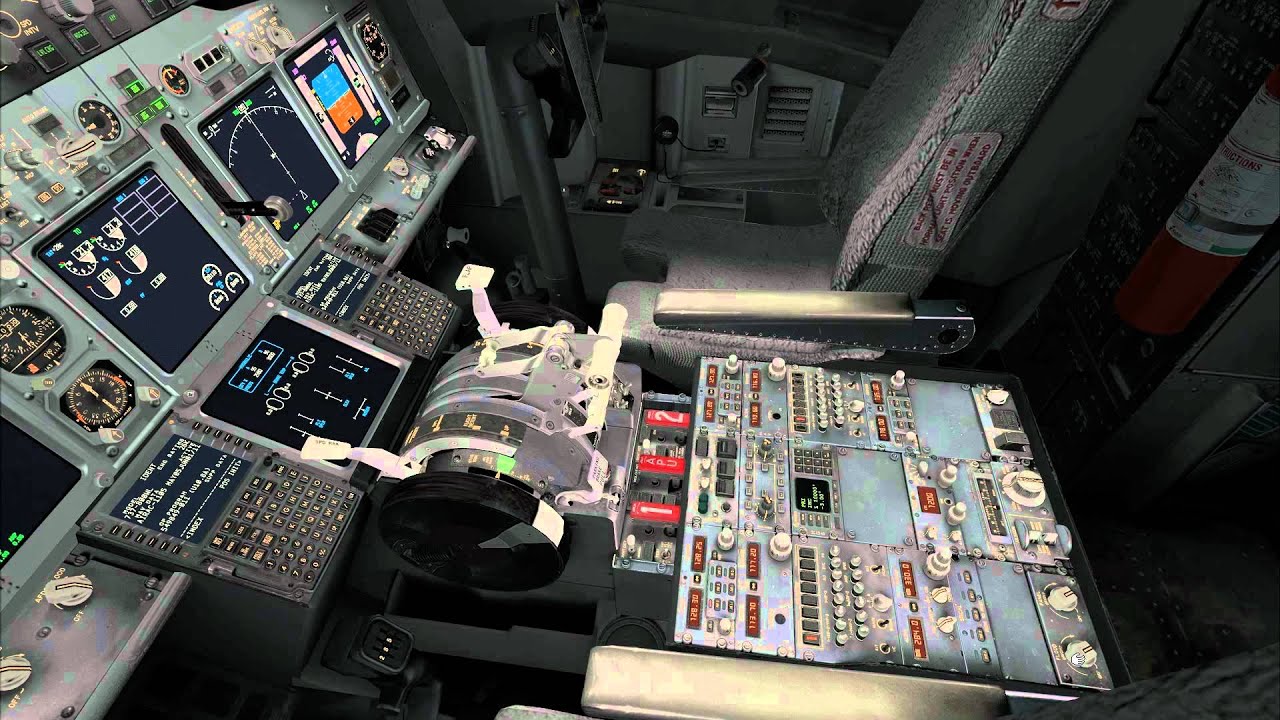PMDG 737 NGX - Interior Lighting Demo