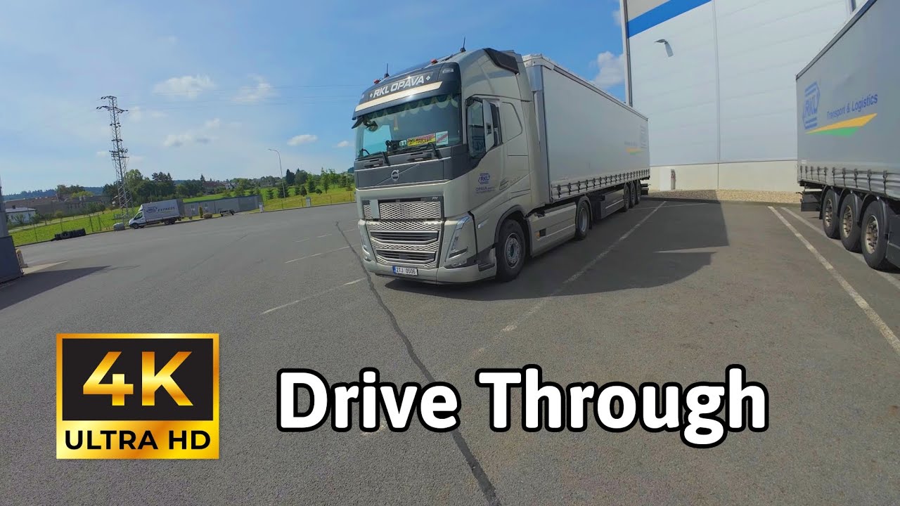 Truck Driver POV Through Czech Countryside  🇨🇿 | VOLVO FH 460