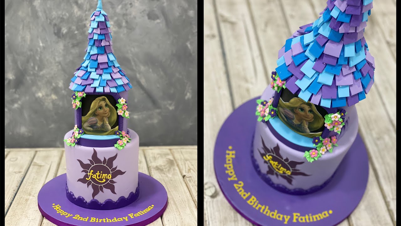 Rapunzel Cake (Tangled)