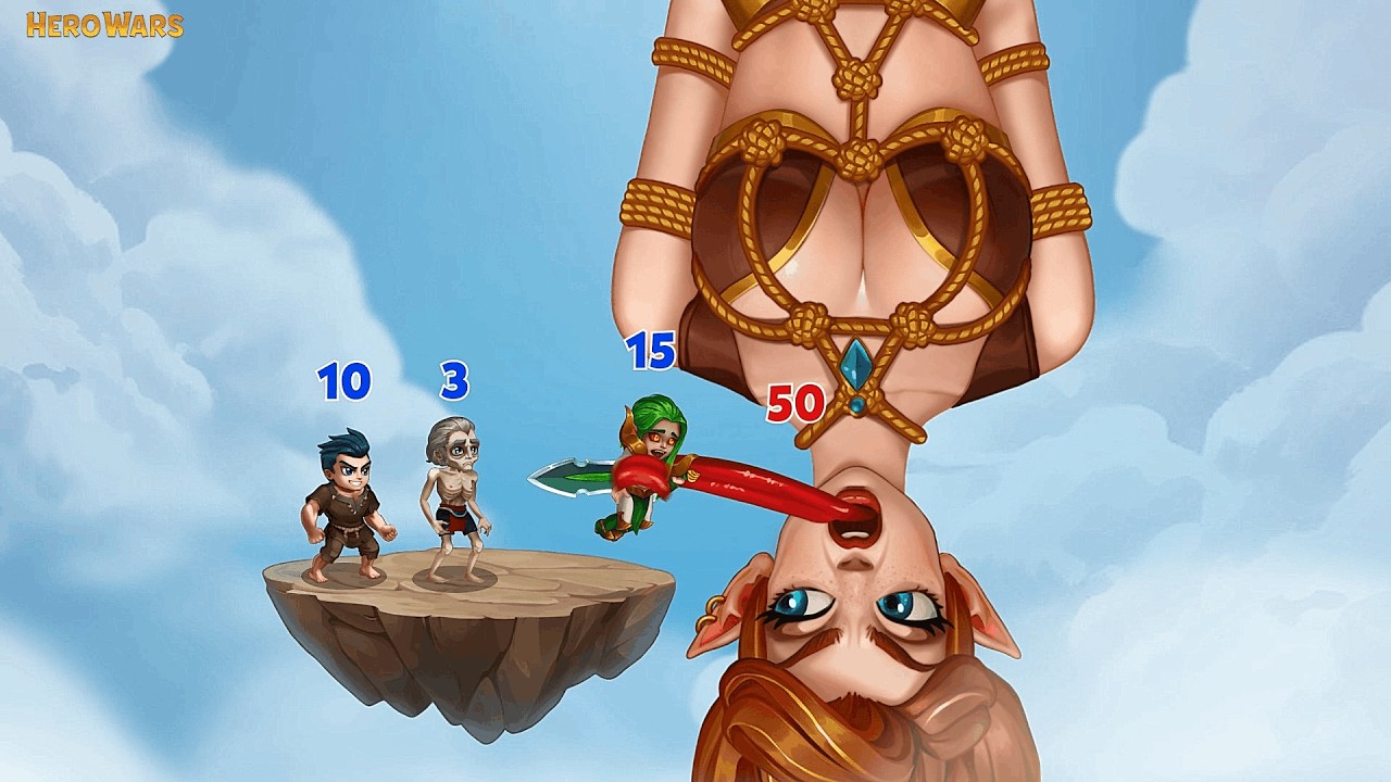 Коллекция рекламных объявлений Hero Wars Giantess, 10