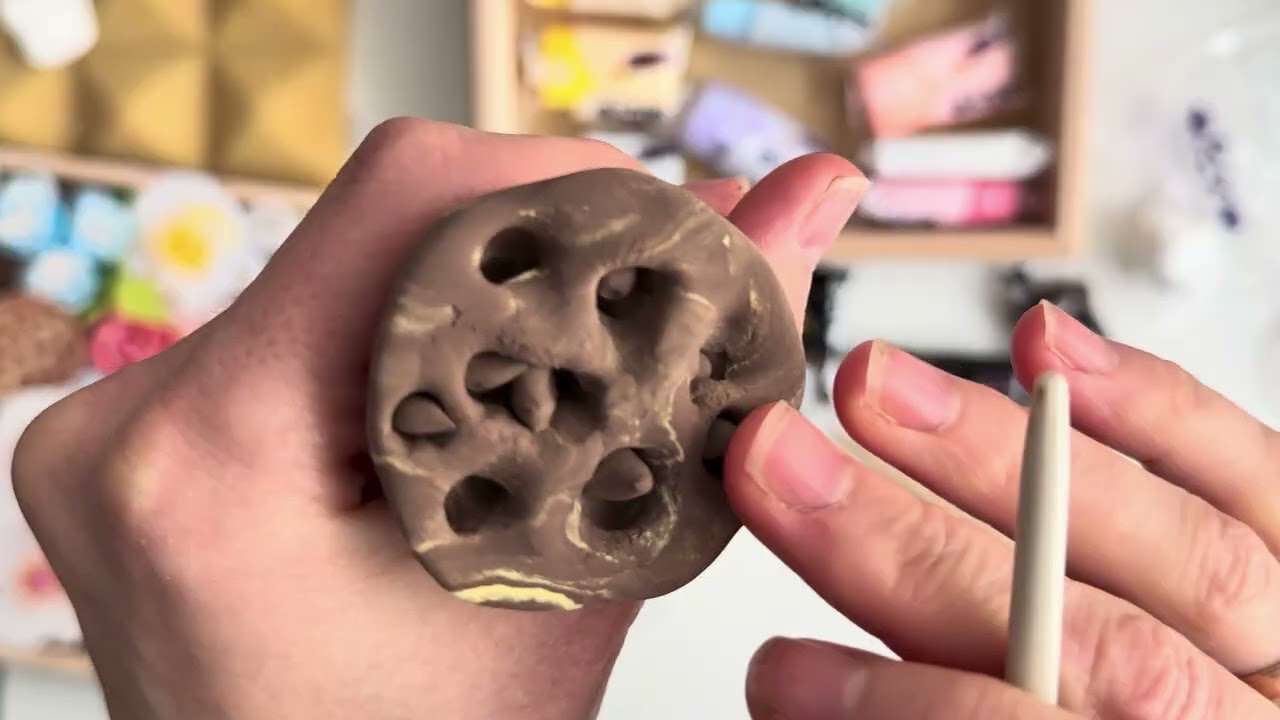 [DIY Lotus box] Коробочка лотоса із зефірної глини (підходить для холодної порцеляни, мастики тощо)