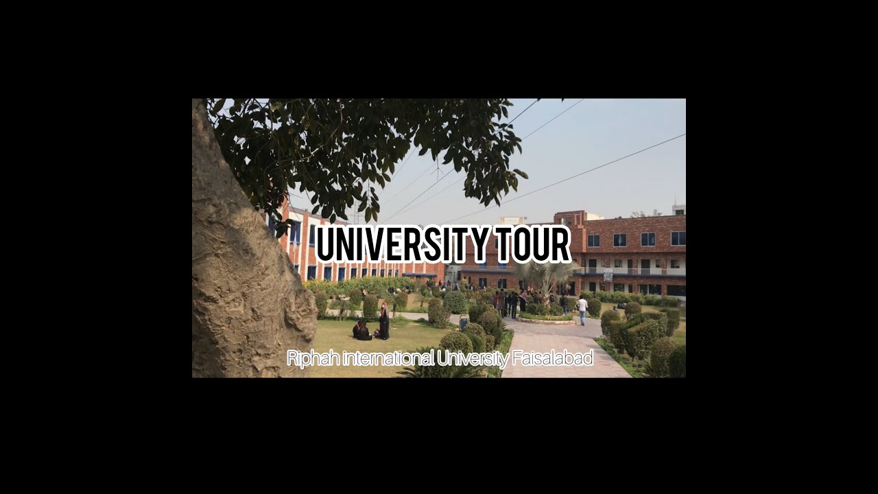 My University Tour | Riphah International University Faisalabad | Mini Vlog