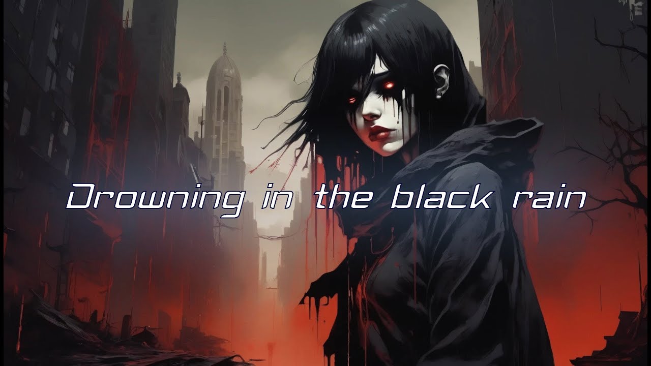 DNA THXRXPY & Dead Raccoons  - Drowning in the black rain / In the storm, we feel the pain