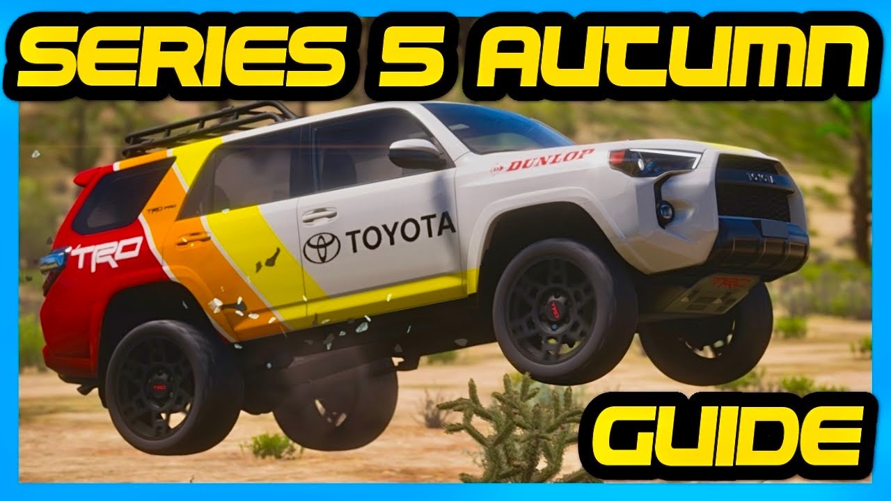 Forza Horizon 5 Series 5 Photo Location - Complete Series 5 Autumn Guide