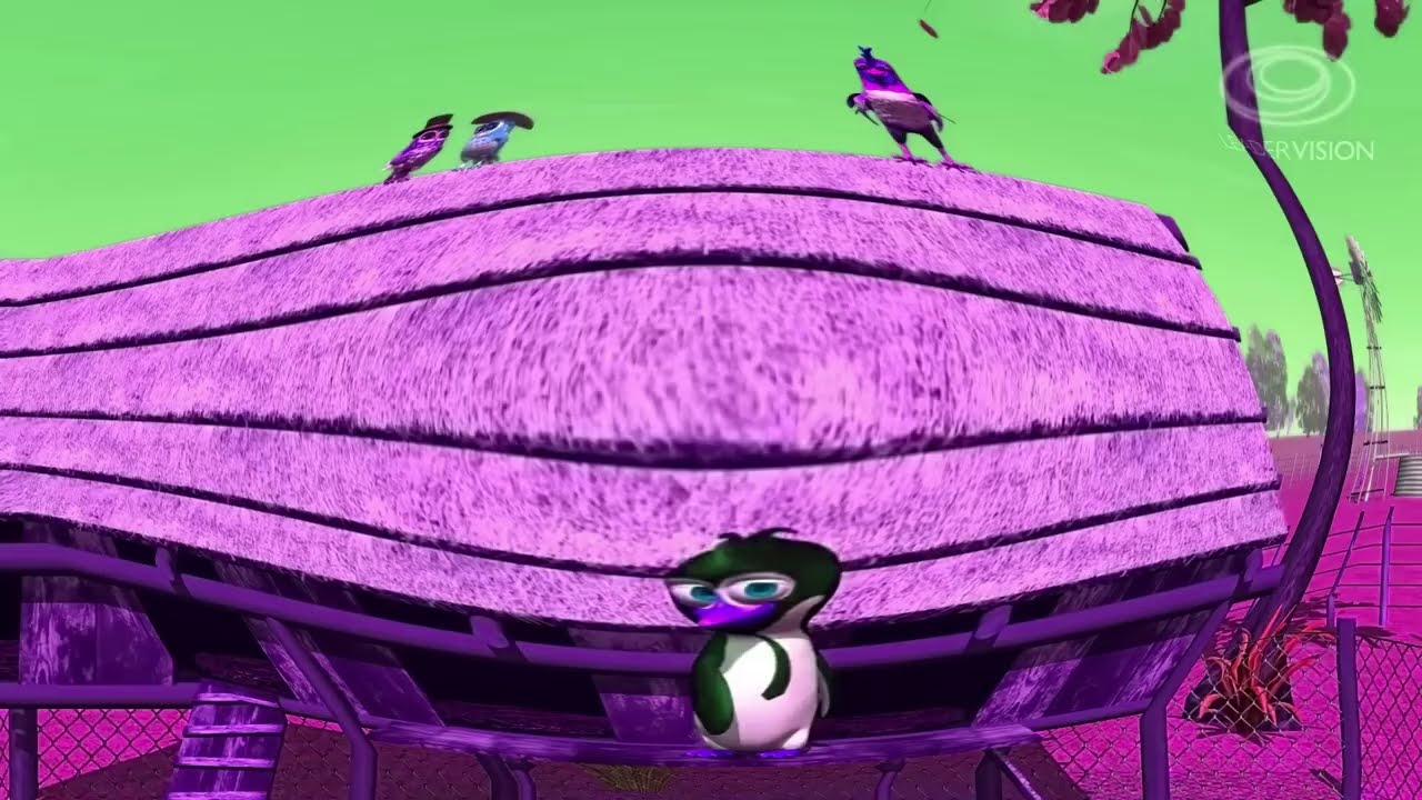 Rooster Knocked Down The Penguin Effects Sponsored By Klasky Csupo 2001 Effects