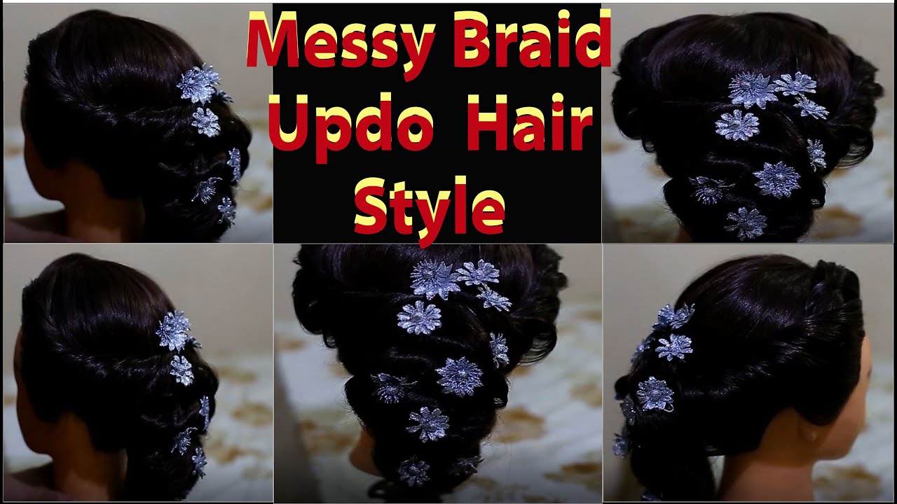 Messy Braid Tutorial | Easy Messy Braid | Simple Hairstyle for Party