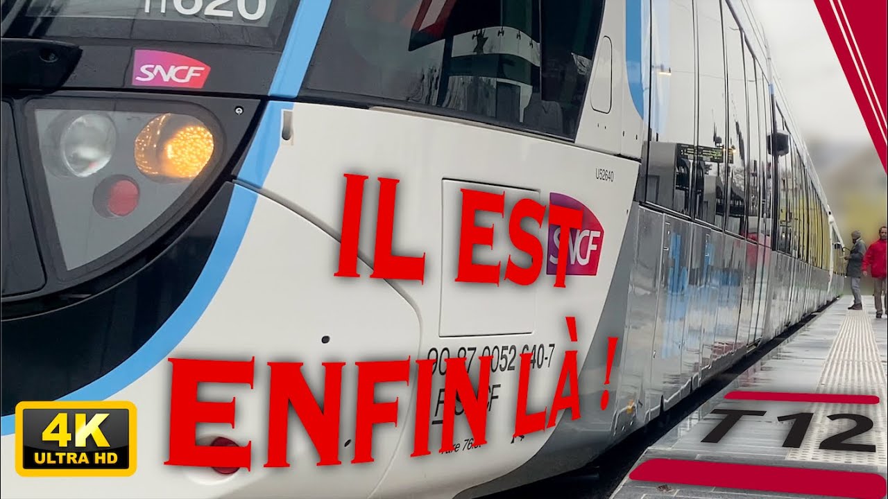 Tram-train T12: Inauguration de la ligne et premières circulations avec voyageurs