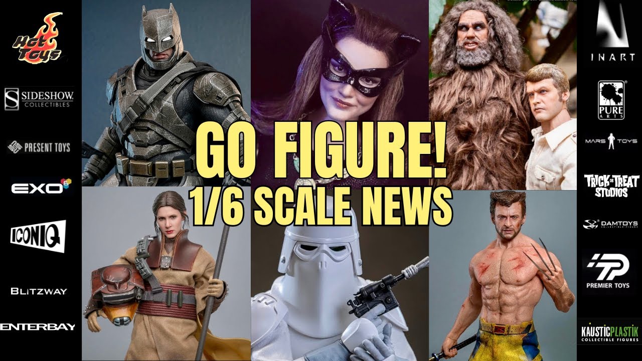 GO FIGURE: НОВОСТИ О ФИГУРКАХ В МАСШТАБЕ 1/6 ОТ HOT TOYS, JAZZINC, SUPERMAD TOYS....................