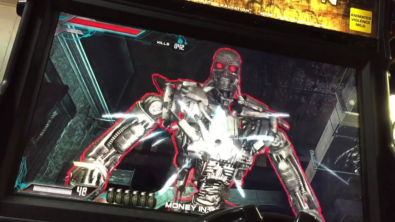 Terminator Salvation Arcade - Mission 1-3 Lights Out!
