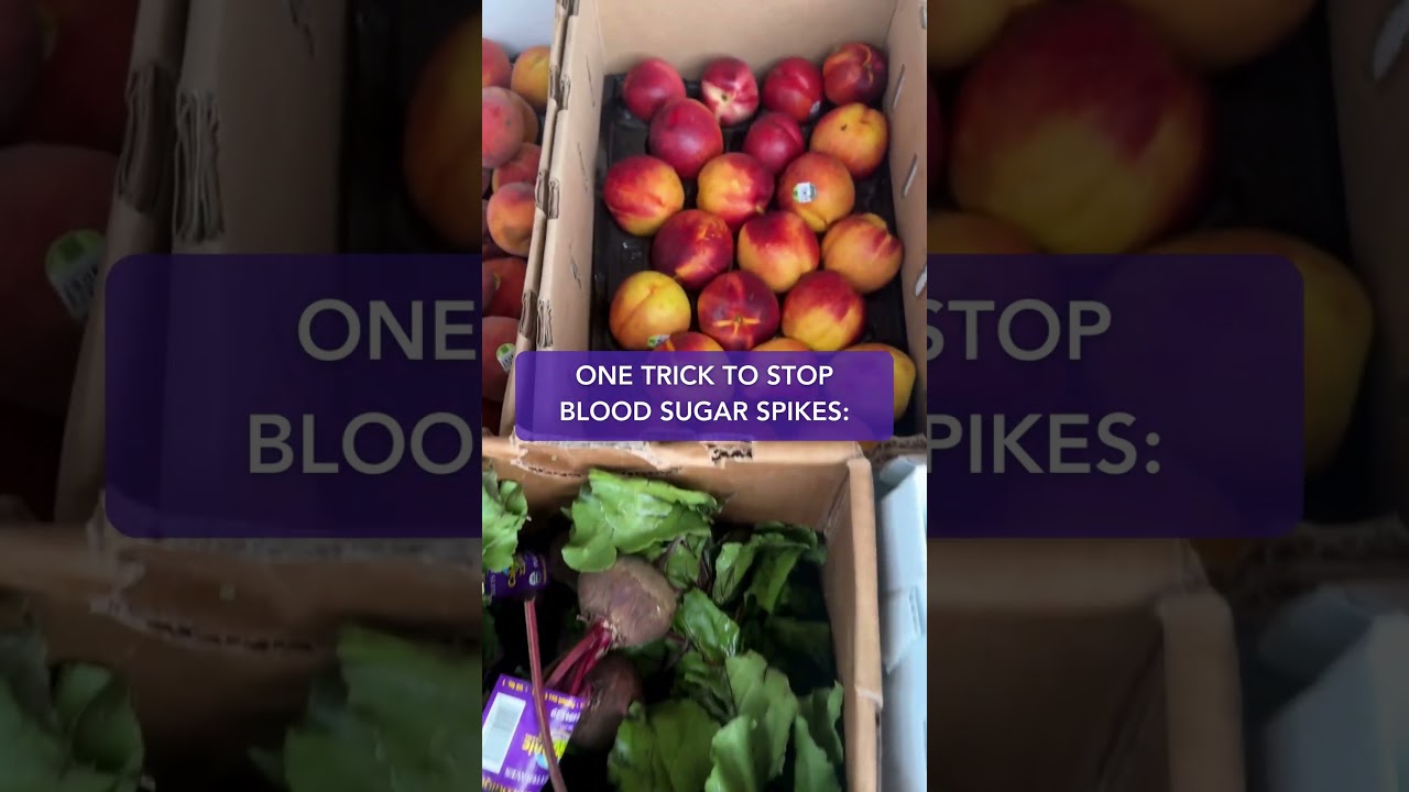 One trick to stop blood sugar spikes