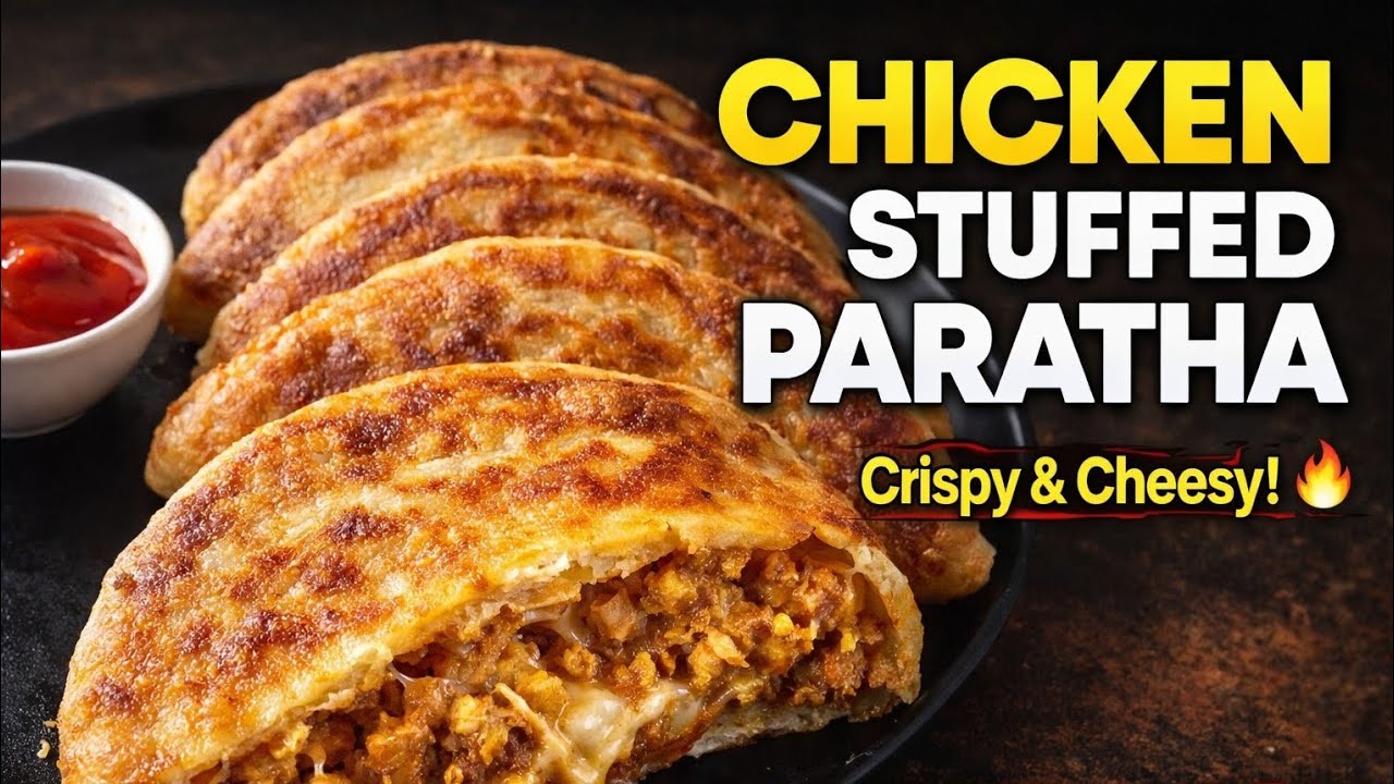 Tasty Chicken Stuffed Paratha.😋 | Must Try | Ramadan Special.👳