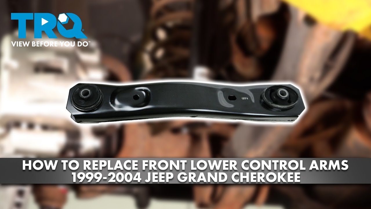 How to Replace Front Lower Control Arms 1999-2004 Jeep Grand Cherokee