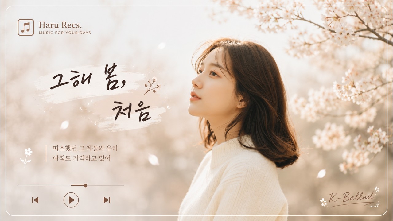 𝑯𝒂𝒓𝒖 𝑴𝒊𝒏𝒊. 🌸 그해 봄, 처음 | First Love Pop Ballad