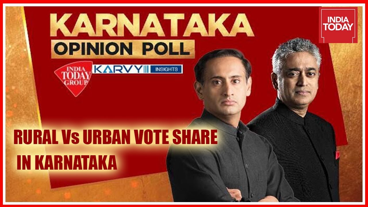 Karnataka Opinion Polls | Rural Vs Urban Vote Share In Karnataka | Exclusive