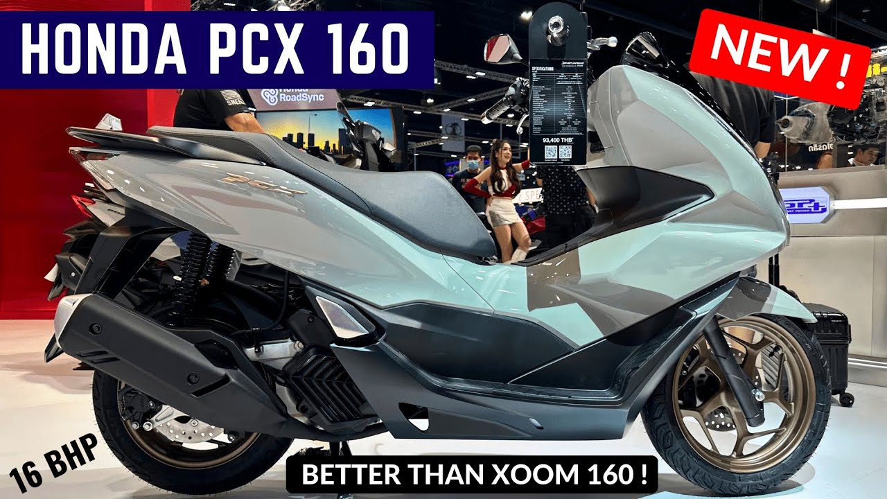 2024 Honda PCX 160 ABS Adventure Scooter - Hero XOOM 160, Yamaha Aerox & Tvs Ntorq Rival | PCX 2024