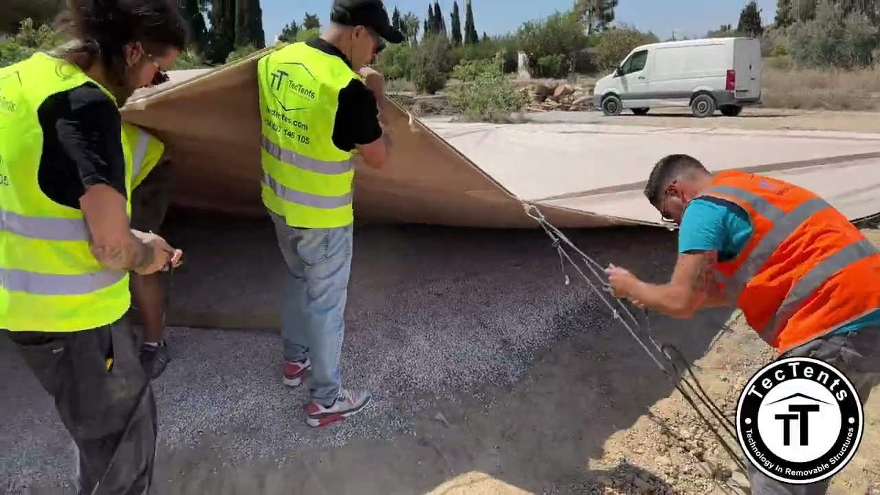 Carpa beduina | Lona tensada | Tec Tents SLU