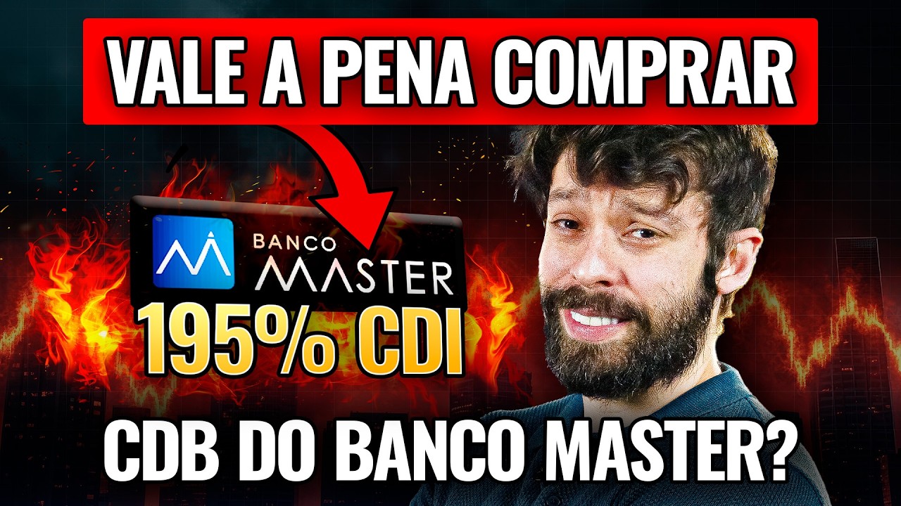 URGENTE: BANCO MASTER FOI LIQUIDADO - NÃO VENDA SEUS CDBs ANTES DE VER ESSE VÍDEO!