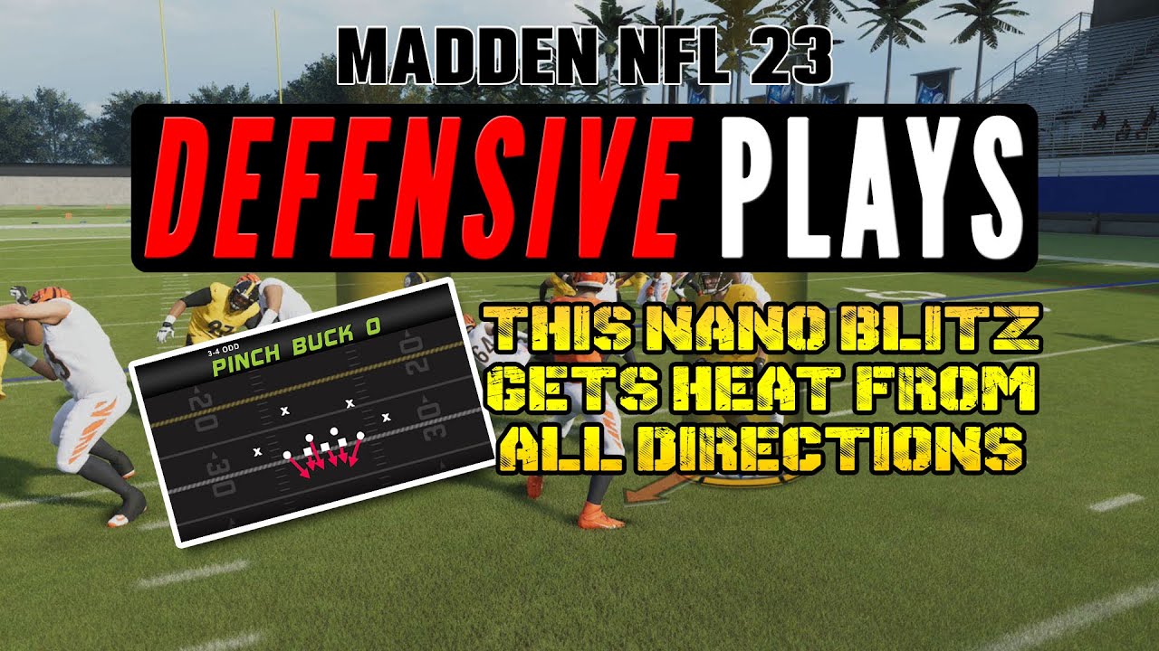 This Nano Blitz Gets Pressure From All Directions - Madden 23 Tips