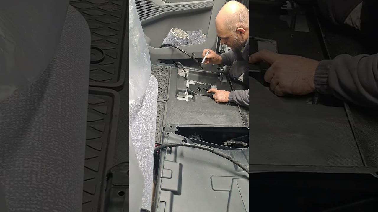 Wolkswagen Transporter karavan webasto yolcu koltuk altına montaj planı #karavan #keşfet #camping 